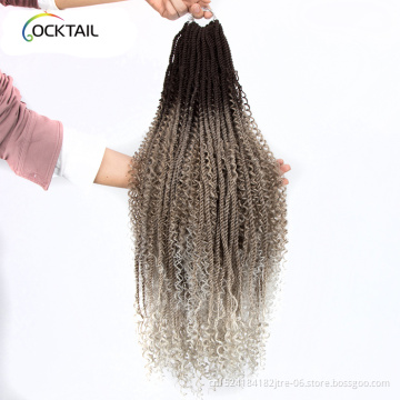 Imported japanese kaneka fiber 8 10 12 inch black blue red pink 613 350 gray passion twist hair, pre twist small hair
